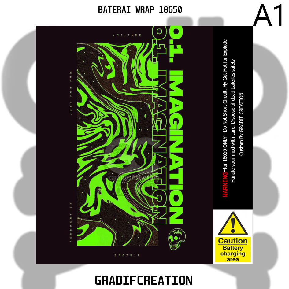 

STIKER BATERAI 18650 SECRET