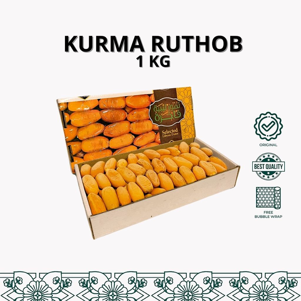 

KURMA RUTHOB LIBYA / RUTHOB PREMIUM 500GR / KURMA RUTHOB LIBYA 1KG