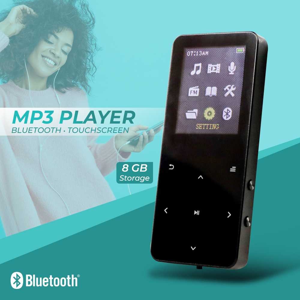 ( Kimstore1 ) Tengsen MP3 Player Digital Audio Player Bluetooth Touchscreen - X3