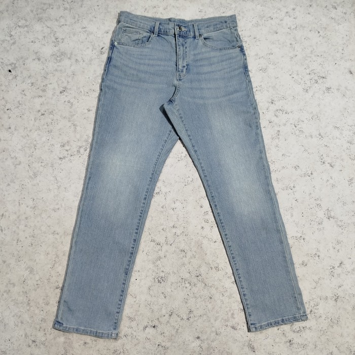 Celana panjang jeans denim fading 8SECONDS bahan strecth