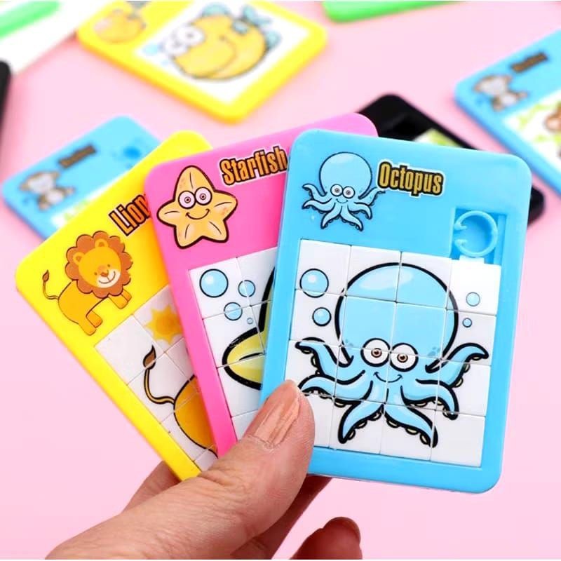 Promo Puzzle Geser Mainan Anak Murah Puzzle Geser / Mainan Edukasi Anak Puzzle Geser Gambar Lucu Mur
