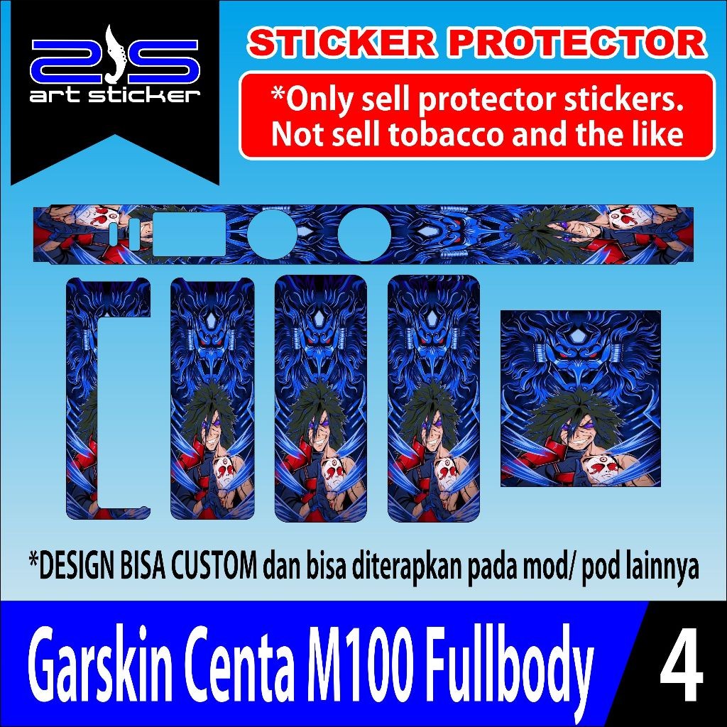 

Stiker M100 Fullbody Madara UV Printing