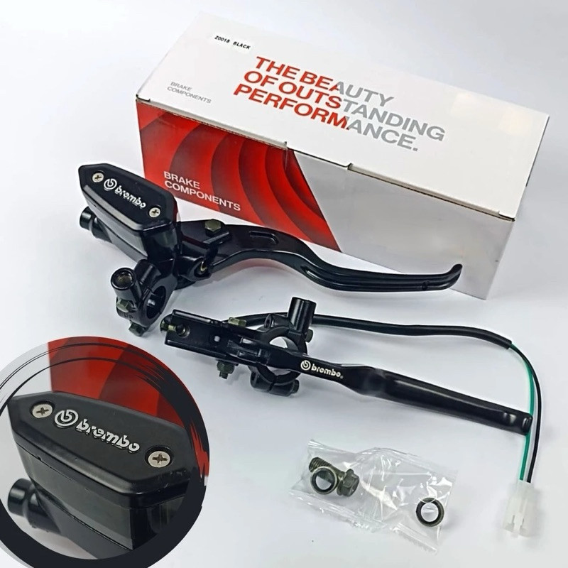 BSL77 MASTER REM BREMBO OVAL MODEL RCB PAKET HANDLE KOPLING MASTER REM KOTAK BREMBO MASTER REM KRS U
