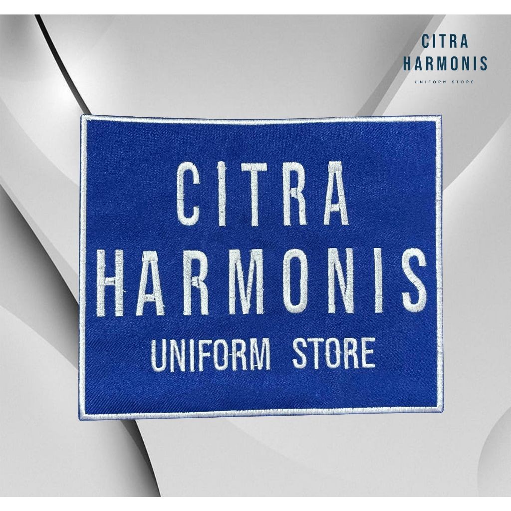 Bordir Logo CUSTOM SEGALA MACAM BORDIRANbisa pesan satuan