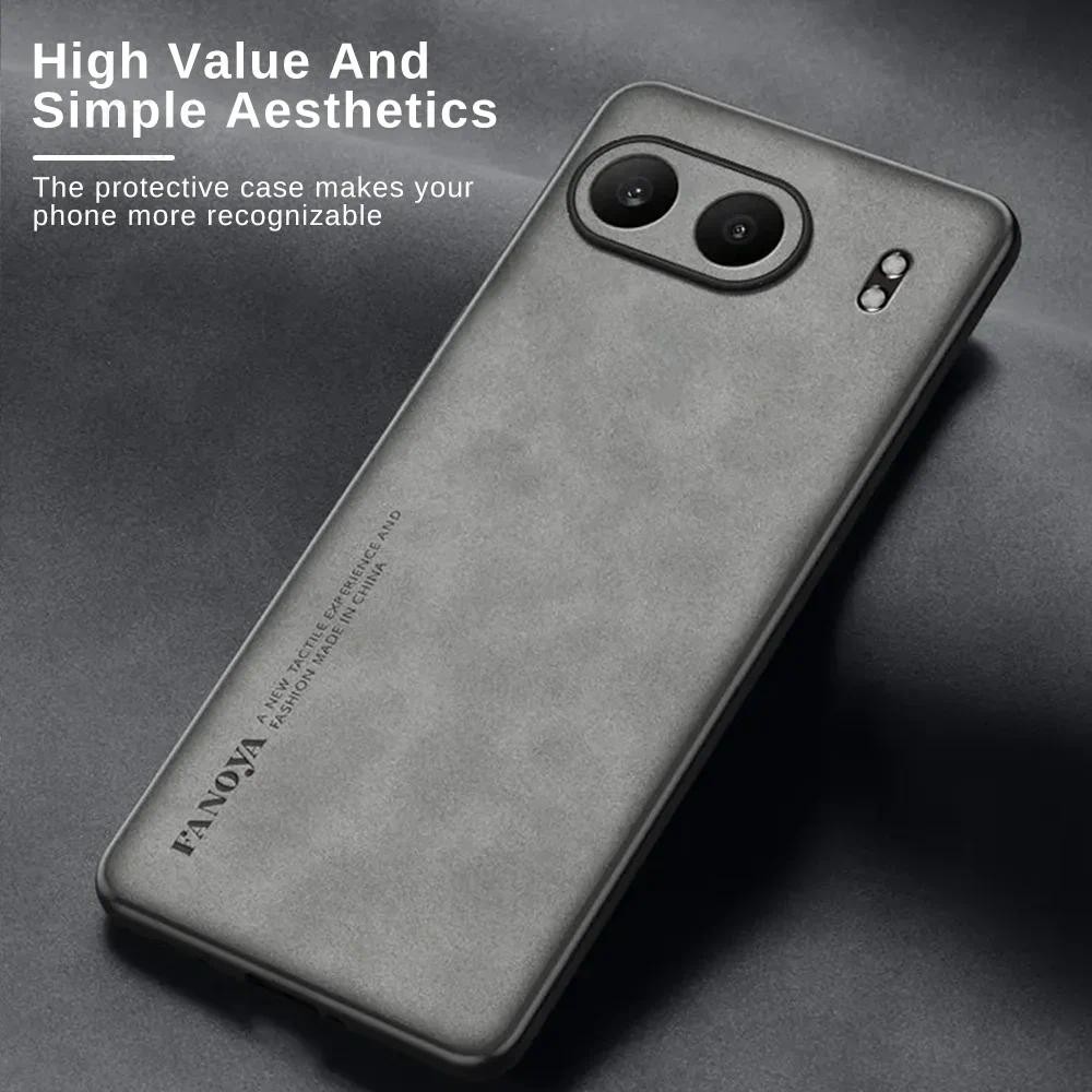 New Phone casing 1+Nord4 OnePlus One Plus Nord4 Nord 4 Back cover Matte Silicone Luxury Sheepskin Le