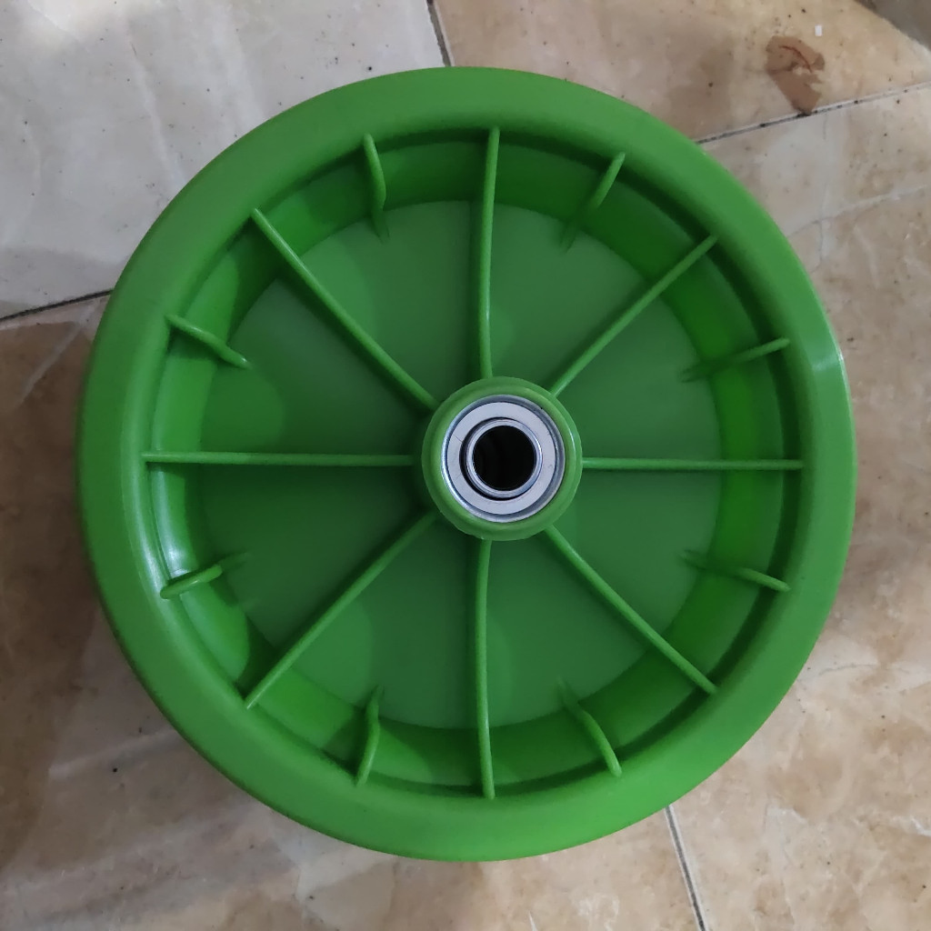 Velg Gerobak Pasir Hijau/Velg PVC Hijau/Velg ban gerobak/Velg awet PVC