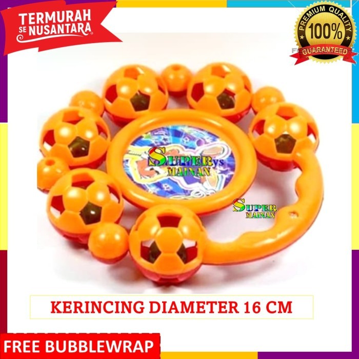 Mainan Sensorik Bayi Baby 6 7 8 9 10 11 12 Bulan Rattle Edukasi Bayi