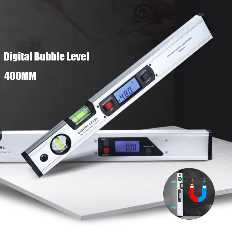 

- Kaisi Waterpass Inclinometer Digital Level 90 Degree 400mm Magnetics -