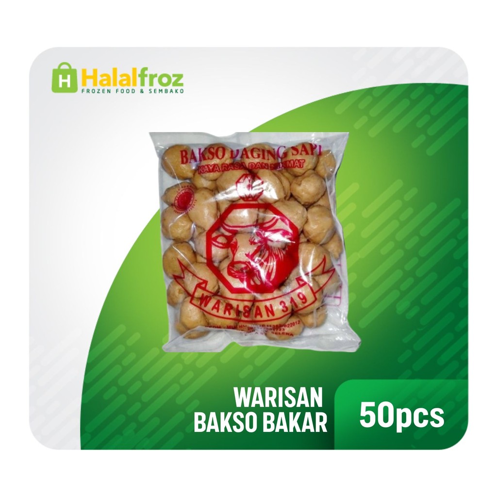 

Warisan Bakso Bakar 50pcs (20s)