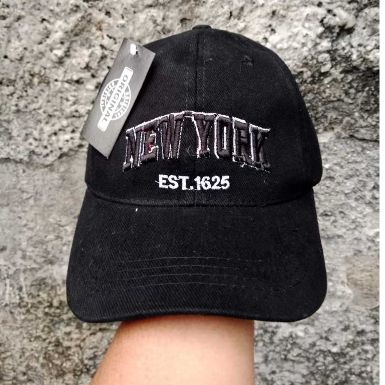 Topi Baseball NEW YORK EST 1625 Hat Cap Casual Sport Distro