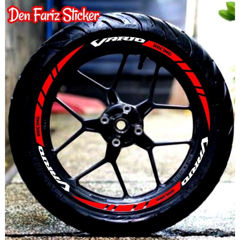 Stiker Velg Motor Vario 125 150 Stiker Velg Vario 125 Cuting Stiker Velg Vario 125 Stiker Velg Vario