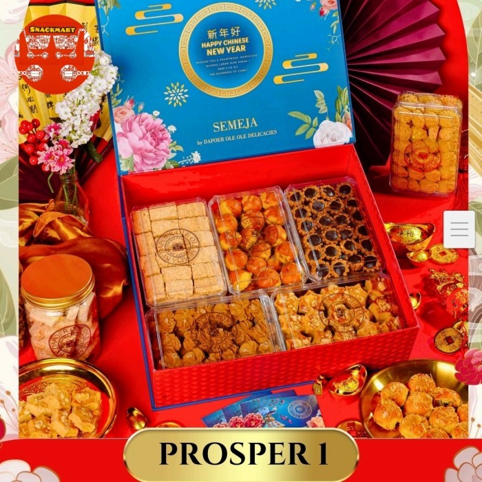 

Hampers Imlek Kue Kering Premium / Parcel Kue Kering Premium / Hampers Imlek Medan 2025 / Parcel Imlek 2025 / Hampers Imlek Kue Kering Medan / Parcel Imlek Premium 2025 - Prosper A