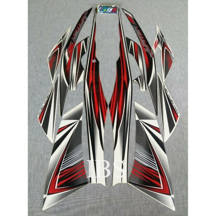 STRIPING LIS STANDAR ORI YAMAHA JUPITER Z1 PUTIH MERAH 2012 POLET