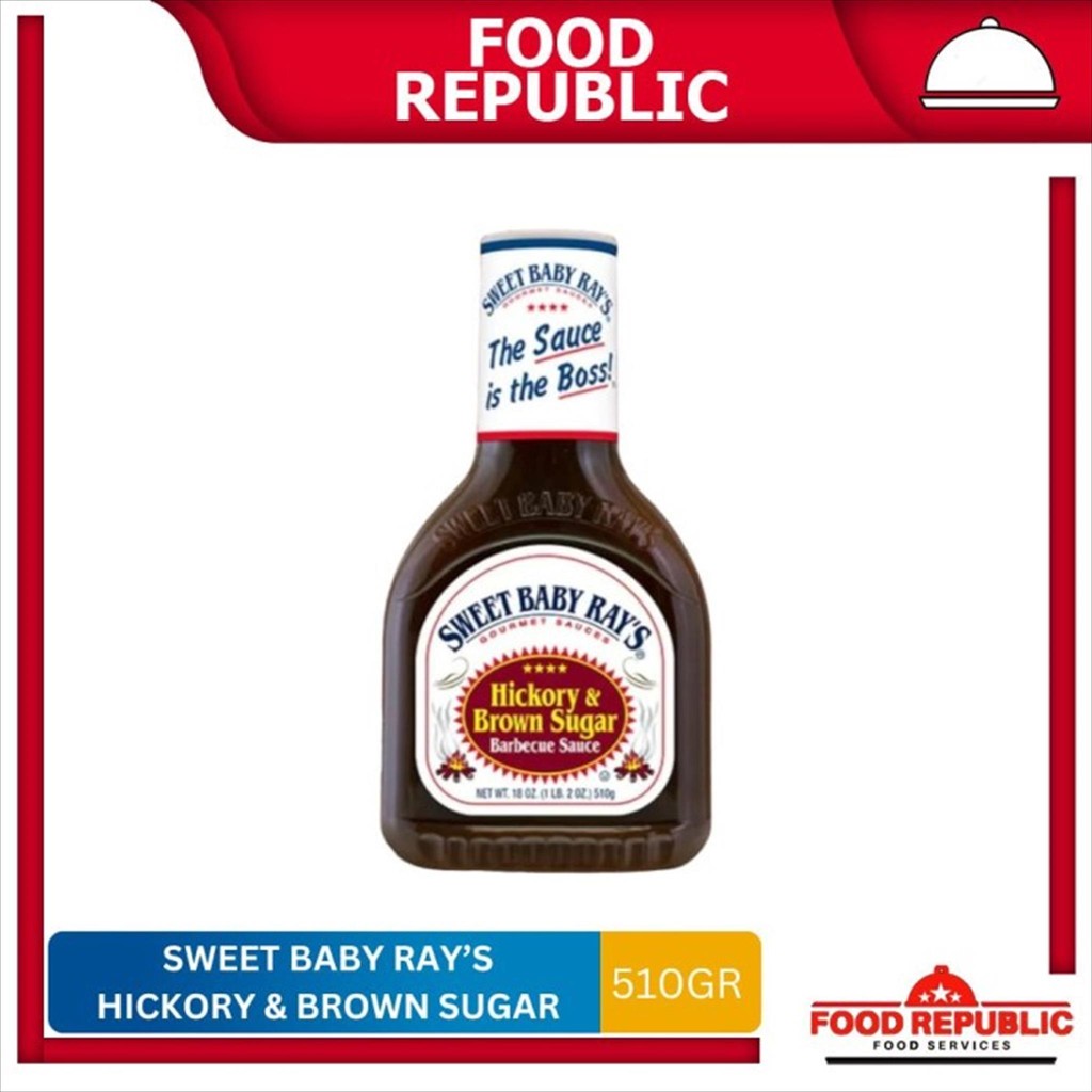 

Sweet Baby Ray`s Barbecue Sauce - 18 oz Saos BBQ Gourmet 510 gr Halal