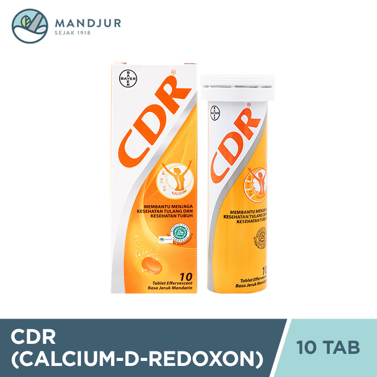 CDR (Calcium-D-Redoxon) - Asupan Nutrisi Kalsium Untuk Tulang