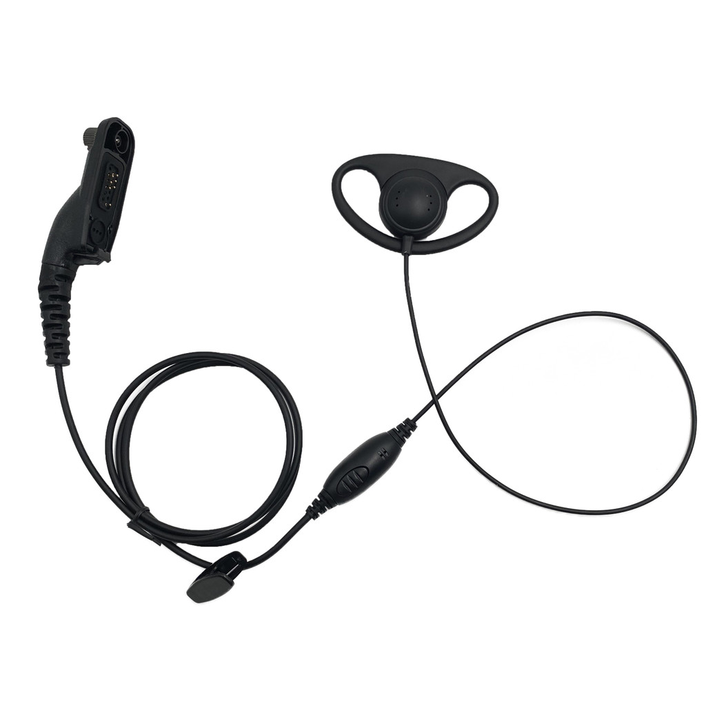 Protable PTT Mic Earpiece Headset Earphones Replacement For Motorola DP4800 DP4801 DP4600 DP4601 Wal