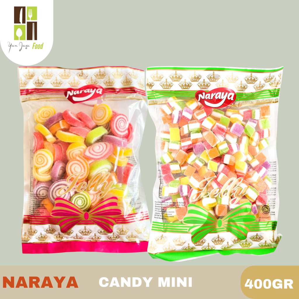 

Naraya Candy MIni Roll - Naraya Mini Sandwich / Jelly Mini / Candy Pastiles Kemasan 400gr