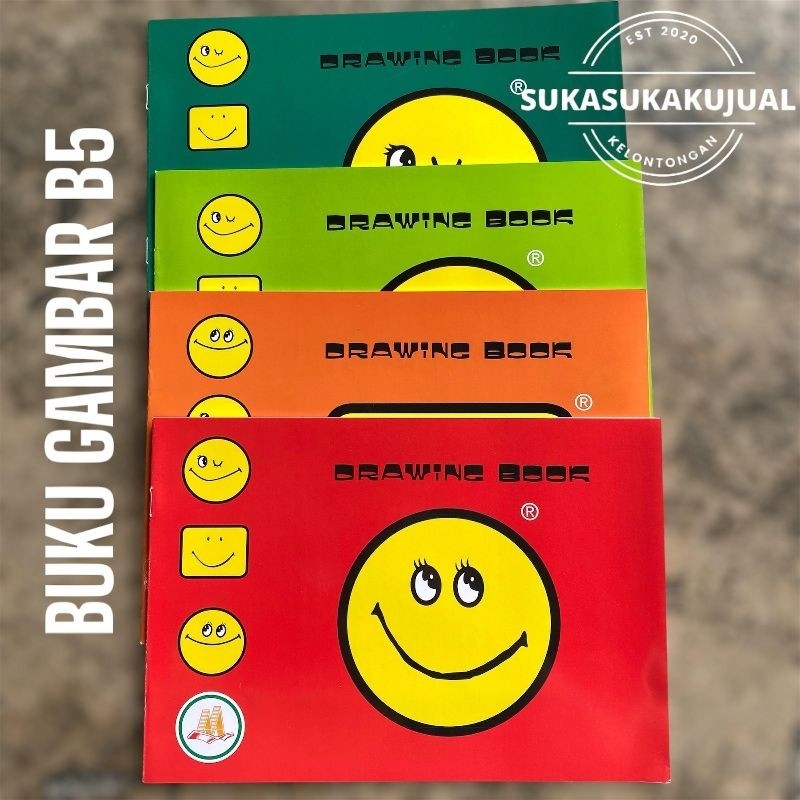 

bisa COD / ojek / instan pekanbaru / (10buku)Buku gambar B5 AA
