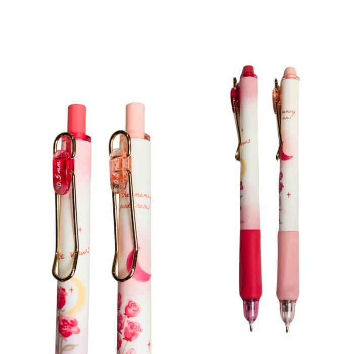 

Pulpen Retrac Impor Bolpen Grip Cetek 8930 & 8938 Ballpaint Pena Tinta Hitam Tip 0.5 mm - SATUAN - BP-8930 PINK