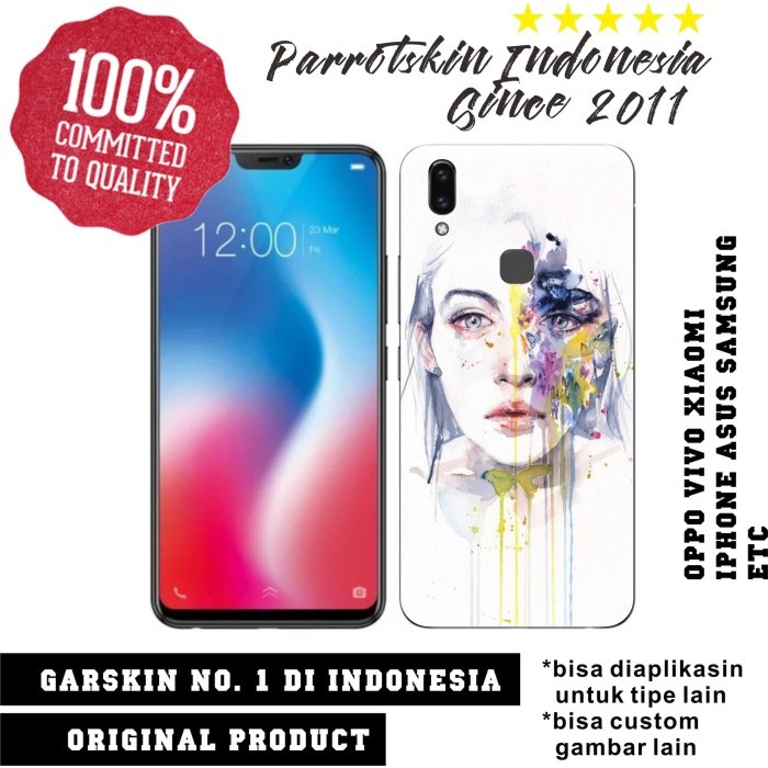 

Garskin Skin Oppo F1s F3 F5 F7 A37 A39 A3S dll Girl Face Style