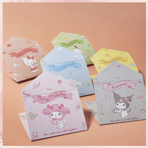 

SANRIO AMPLOP KARTU UCAPAN UNDANGAN ULANG TAHUN BENTUK AMPLOP LUCU PACKING MURAH PHOTOCARD KPOP MURAH