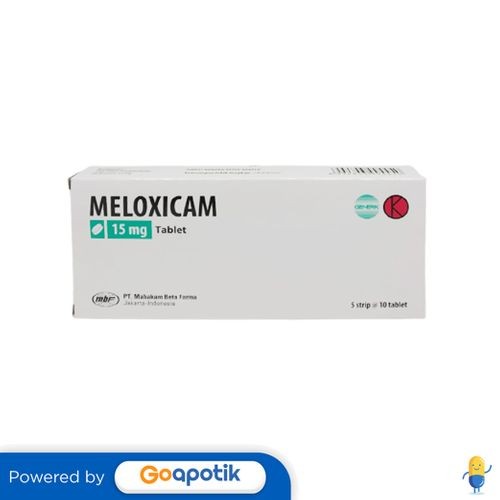 Meloxicam Mahakam 15 Mg Box 50 Tablet