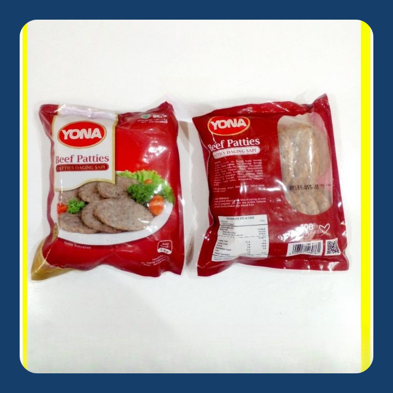 

Yona Beef Patties 1000gr / 1kg