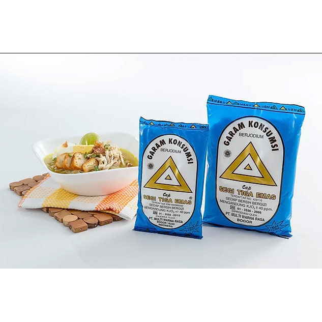 

GARAM DAPUR SEGI TIGA EMAS 250 gram