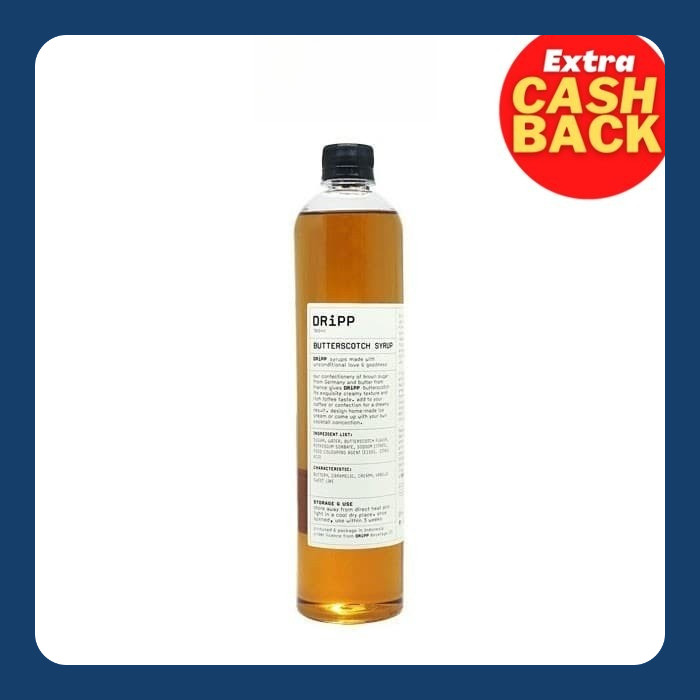 

DRiPP - Syrup Butterscotch 760ml - Sirup Minuman Rasa Butterscotch