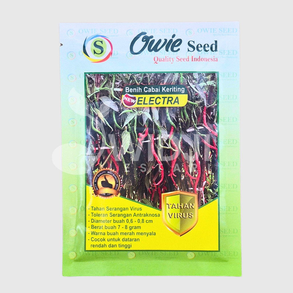 ELECTRA 15gr Benih Cabe Keriting Original OWIE SEED Bibit CMK ELEKTRA
