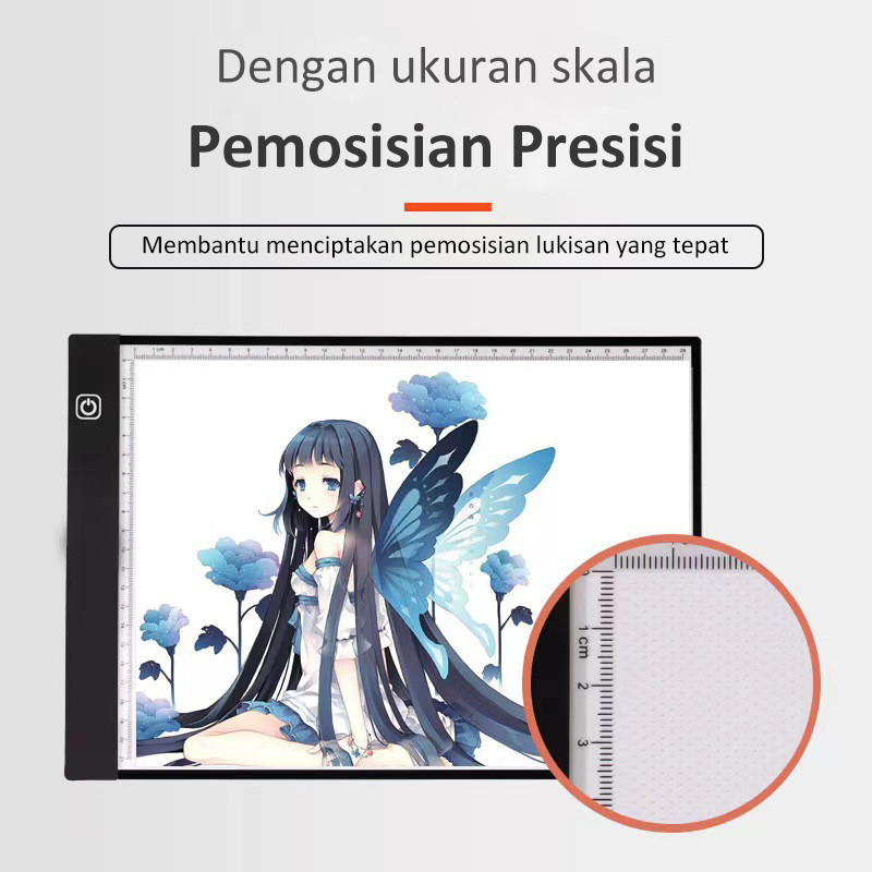 

Ultra Slim LED Light Pad A3/A4/A5 Drawing Tracing Board Copy Board Stensil Board Papan Jiplak Gambar