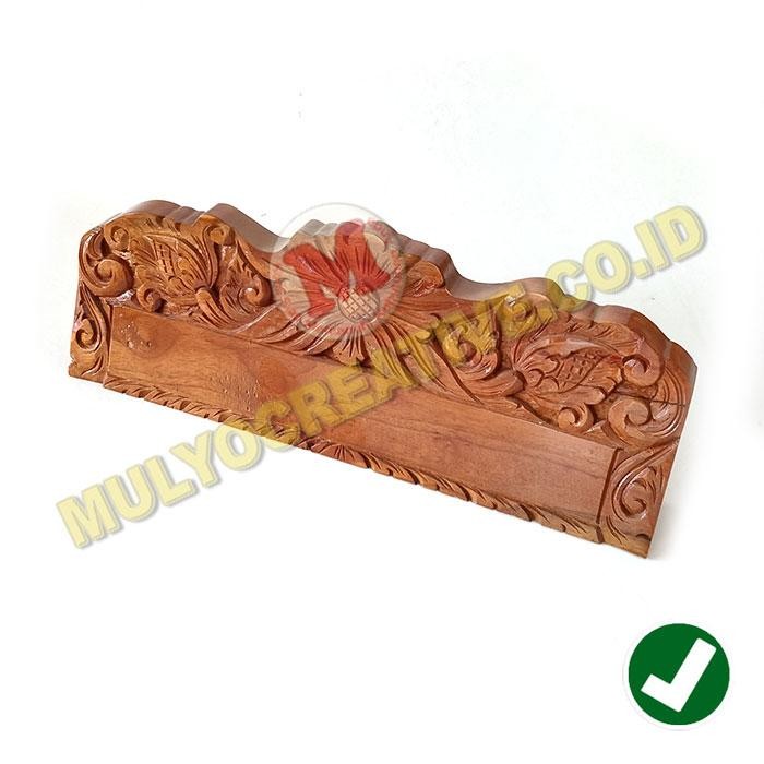 

Papan Nama Meja Papan Nama Jabatan Bahan Kayu Ukir 35 Cm Polos