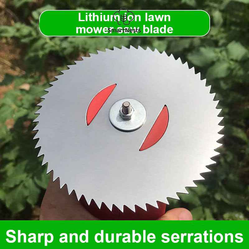 Mata Gergaji Pemotong Rumput Lithium/ Mata Gergaji Bundar 60 Gigi Mata Gergaji Baja Tahan Karat SM