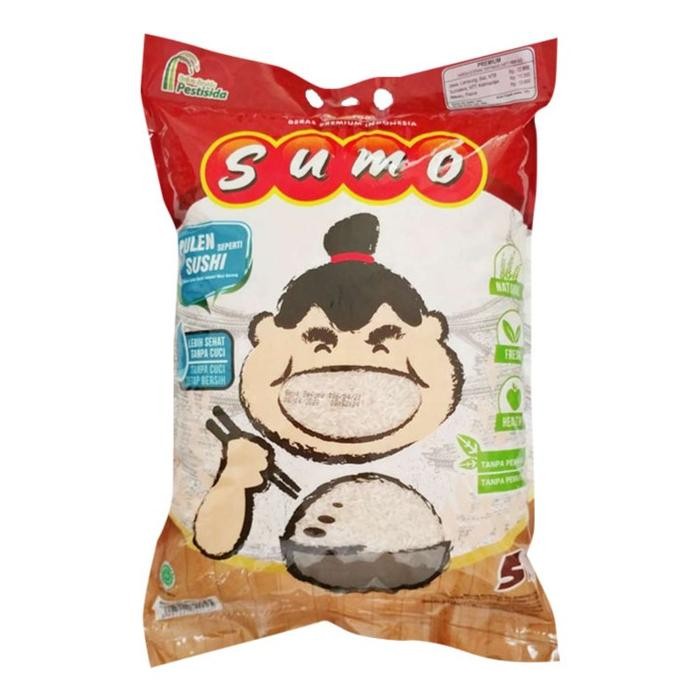 

BERAS SUMO MERAH EXTRA PULEN ENAK PREMIUM DIJAMIN BERSIH TANPA CUCI - 5 Kg