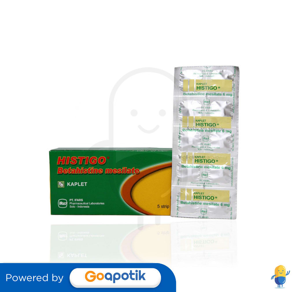 Histigo 6 Mg Box 50 Kaplet