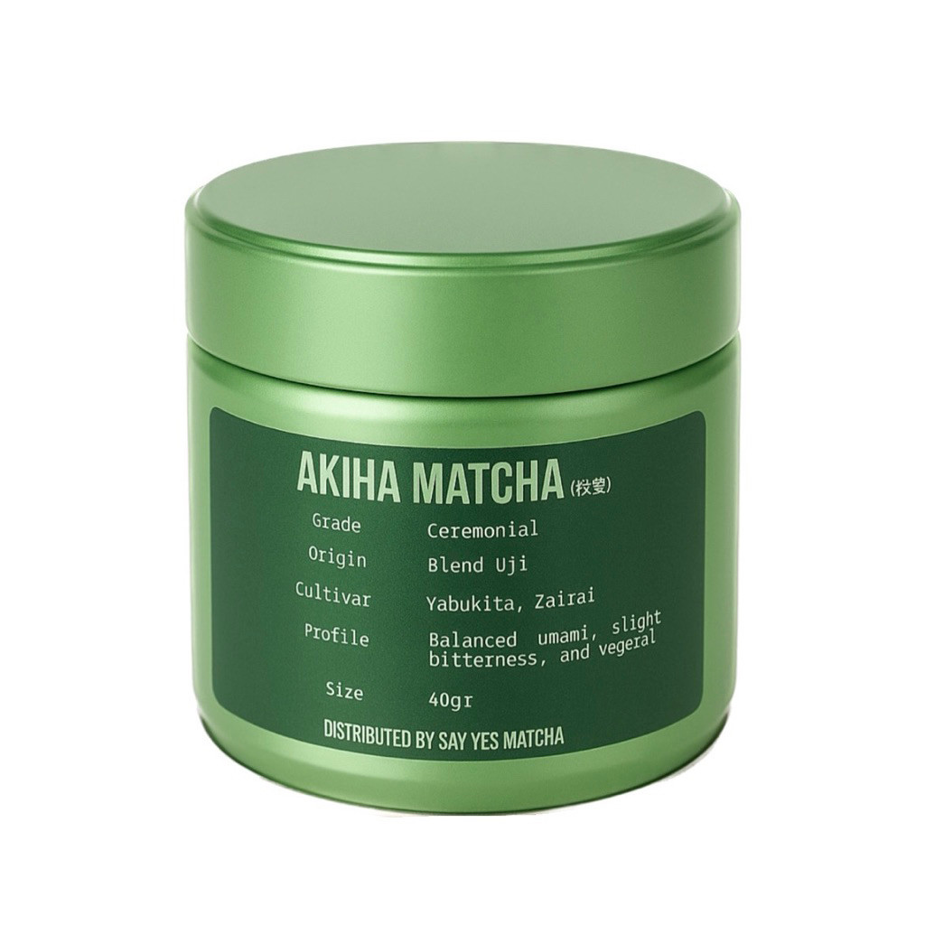 

Akiha Ceremonial Matcha Powder