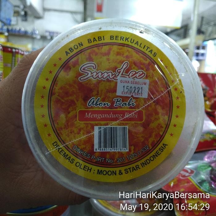 

[NON HALAL] SUN LEE ABON BABI TOPLES ± 150GR [terlaris]