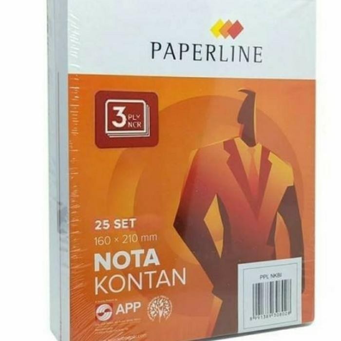 

AHHA Nota Kontan Bon Paperline B3 Besar 3 Rangkap 3Ply NCR per Pack