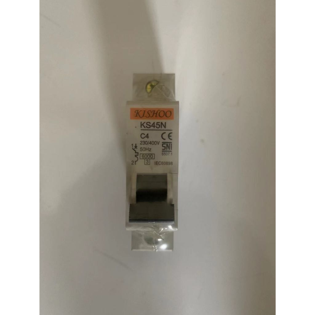 MCB KISHOO  KS45N 1P 6KA 1A 2A 4A 6A 16A 20A 25A 32A 40A 50A 63A