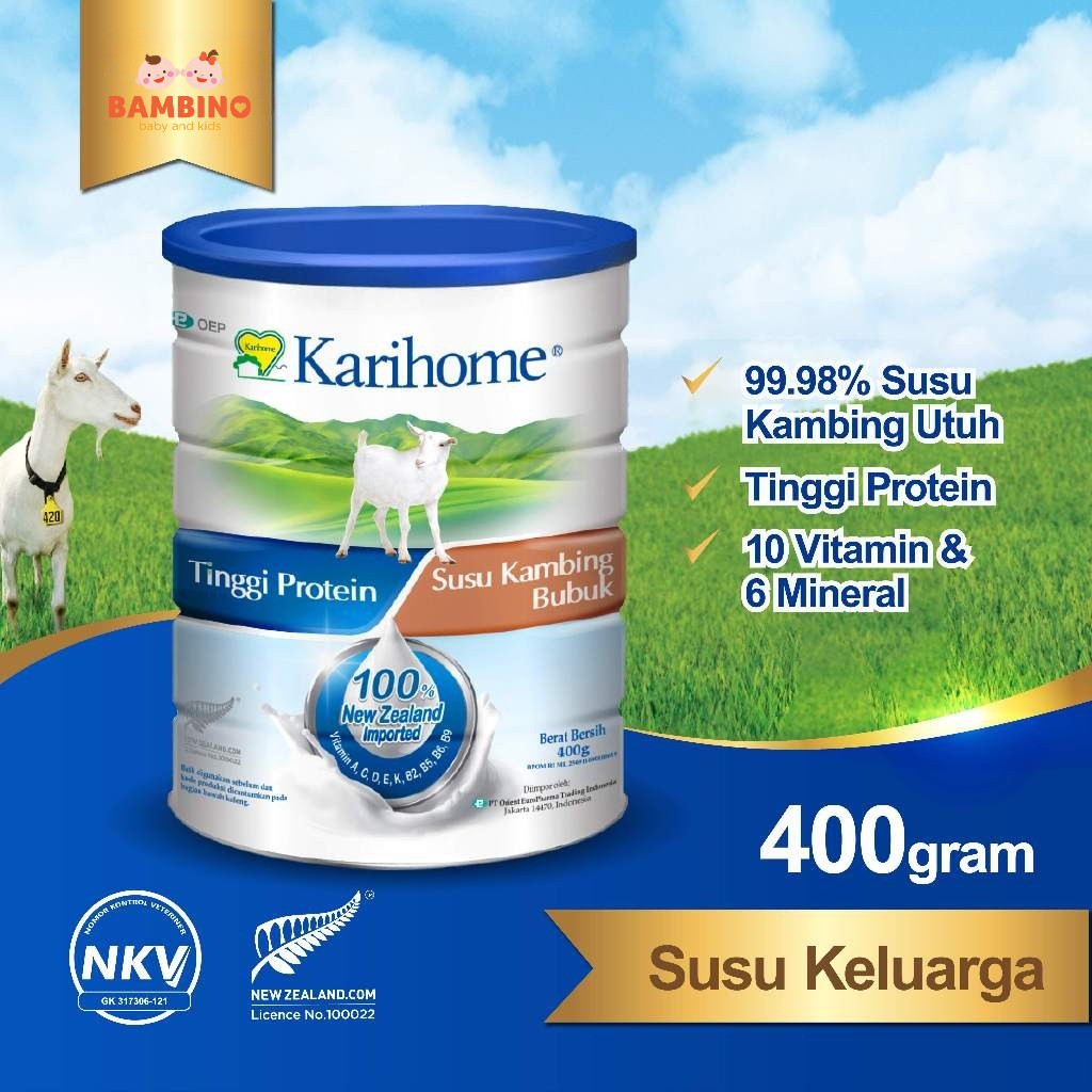 

Karihome Susu Kambing Bubuk untuk Keluarga