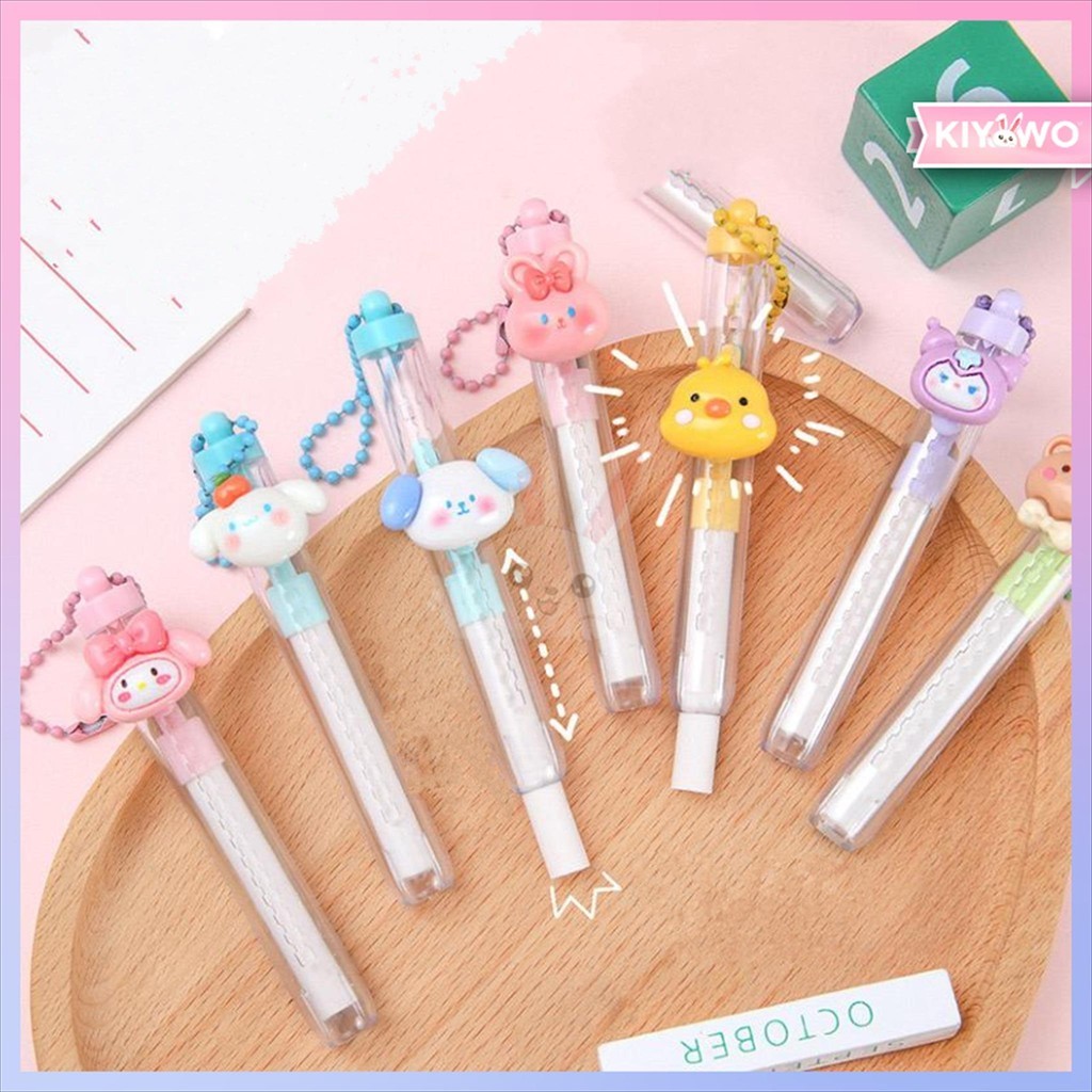 

Rini Beads Gril Penghapus Retractable Transparan Motif Karakter Gantungan Gaya Lucu Korea Import PSK003