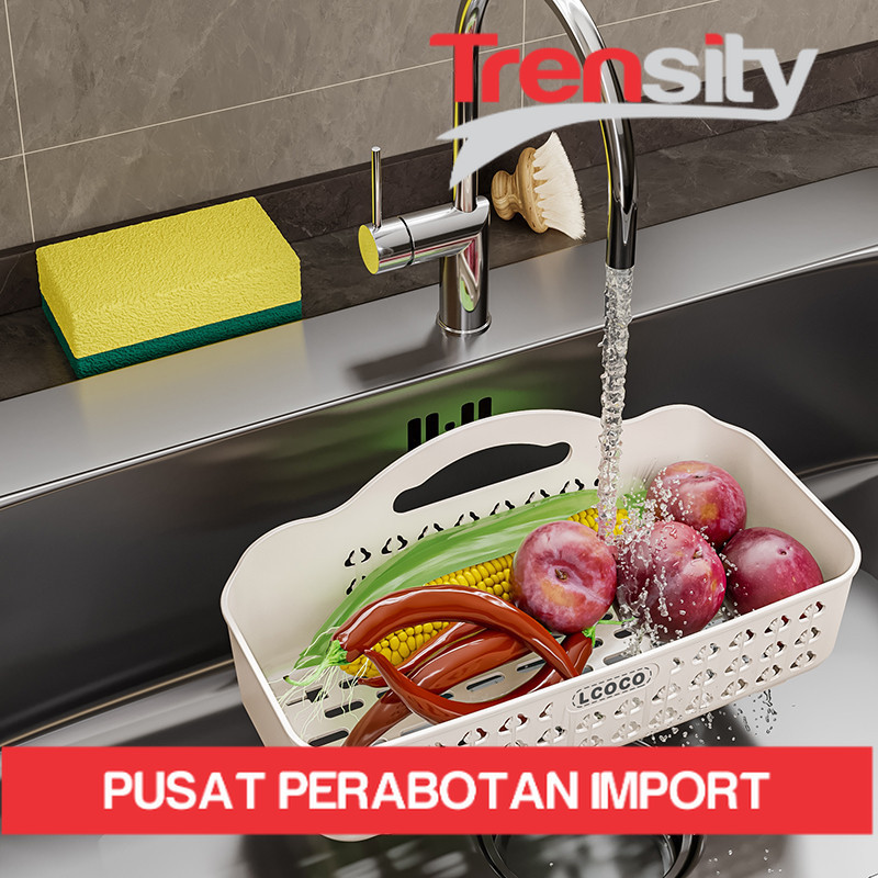 Rak Dinding Bumbu Dapur Multifungsi Kokoh/Rak Kamar Mandi/Rak Dinding Kamar Mandi *TRENSITY*