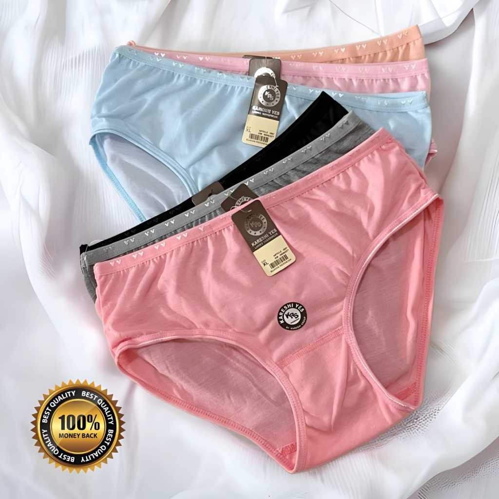 12pcs CD Remaja Cewek terlaris CD remaja cewek Bodythin Tersedia Ukuran M/L/XL/XXL/4L termurah