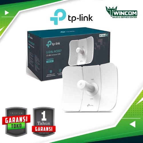 TP-LINK CPE610 5GHz 300Mbps 23dBi Outdoor CPE - TP LINK CPE 610