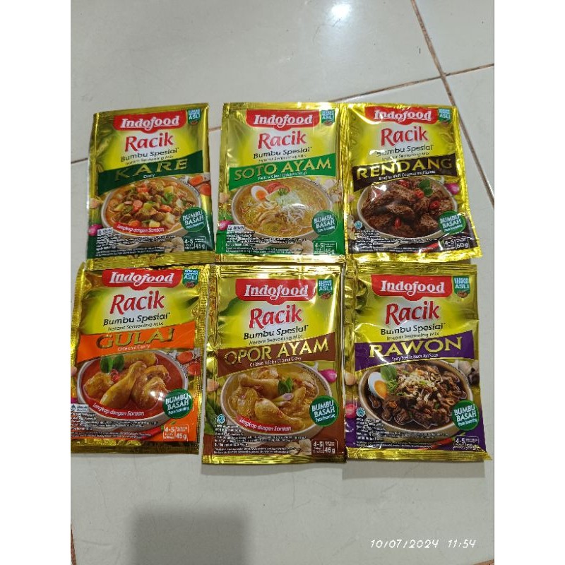

Indofood Racik Bumbu Spesial all variant