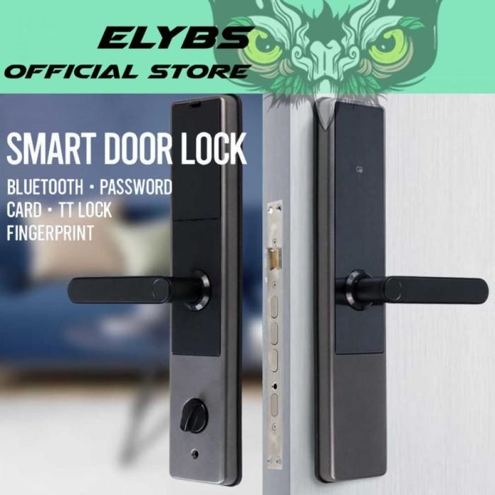 

Kunci Pintu Elektrik Smart Door Lock Password Fingerprint Card TTLock
