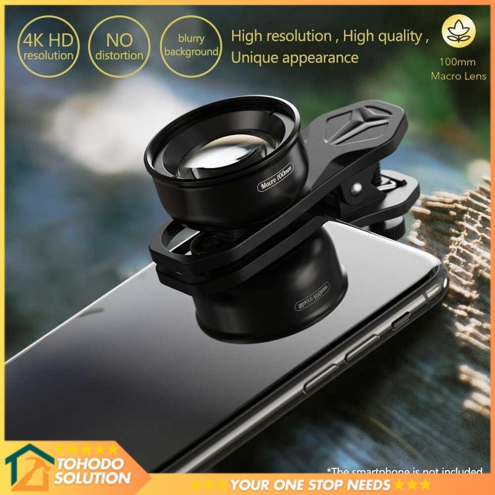 APEXEL Lensa Kamera Smartphone Macro Lens Universal HD 100mm - APL-HB100mm