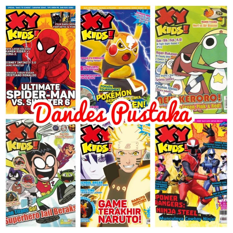 Majalah XY KIDS (majalah Anak) bekas preloved - BUKUGRAFI