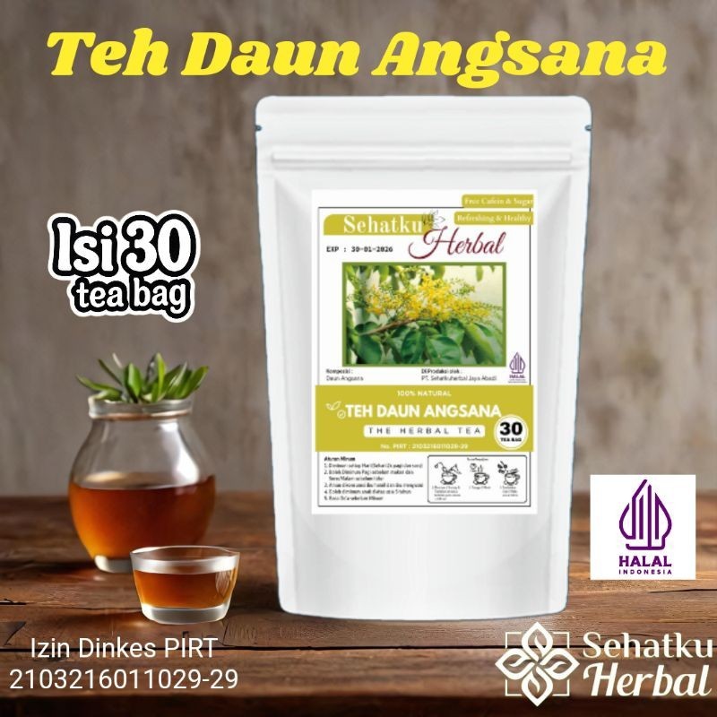 

SEHATKUHERBAL Teh Daun Angsana isi 30 tea bag