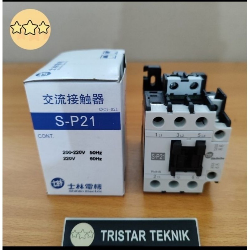 KONTAKTOR S-P21 S P21 SP21 SP-21 SP 21 Shihlin Contactor